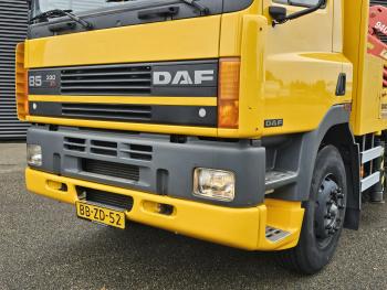DAF CF 85.330 ATI / 40 t/m CRANE / KRAN / 8.500 km!